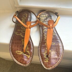 Sam Edelman Orange Sandal Size 6.5
